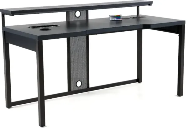 Adaptor 63" Black Gaming Desk