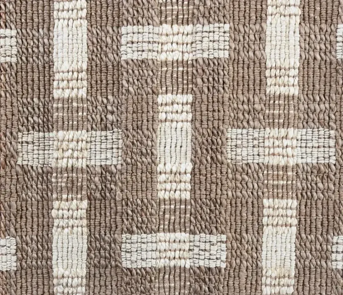 Preston 8 x 10 Desert Brown and Ivory Area Rug