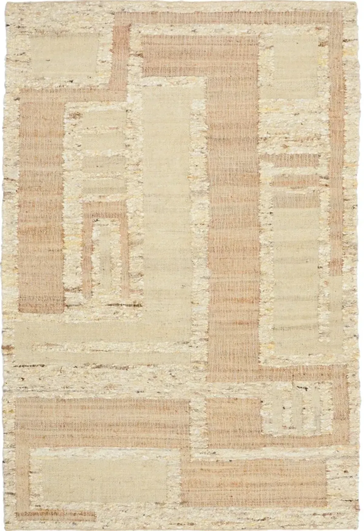Muda 5 x 8 Natural Ivory Area Rug