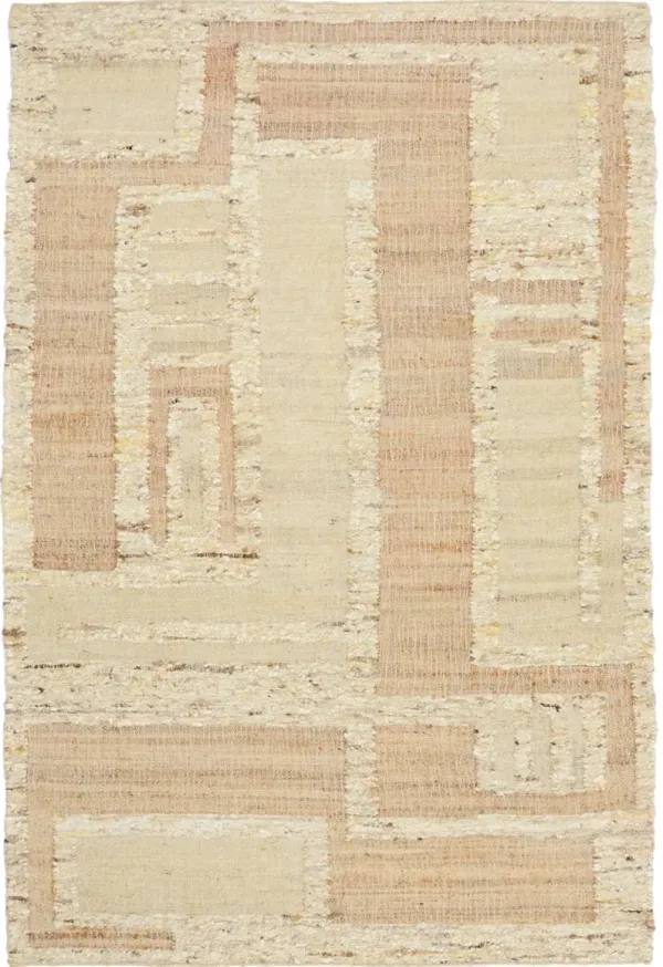 Muda 8 x 10 Natural Ivory Area Rug