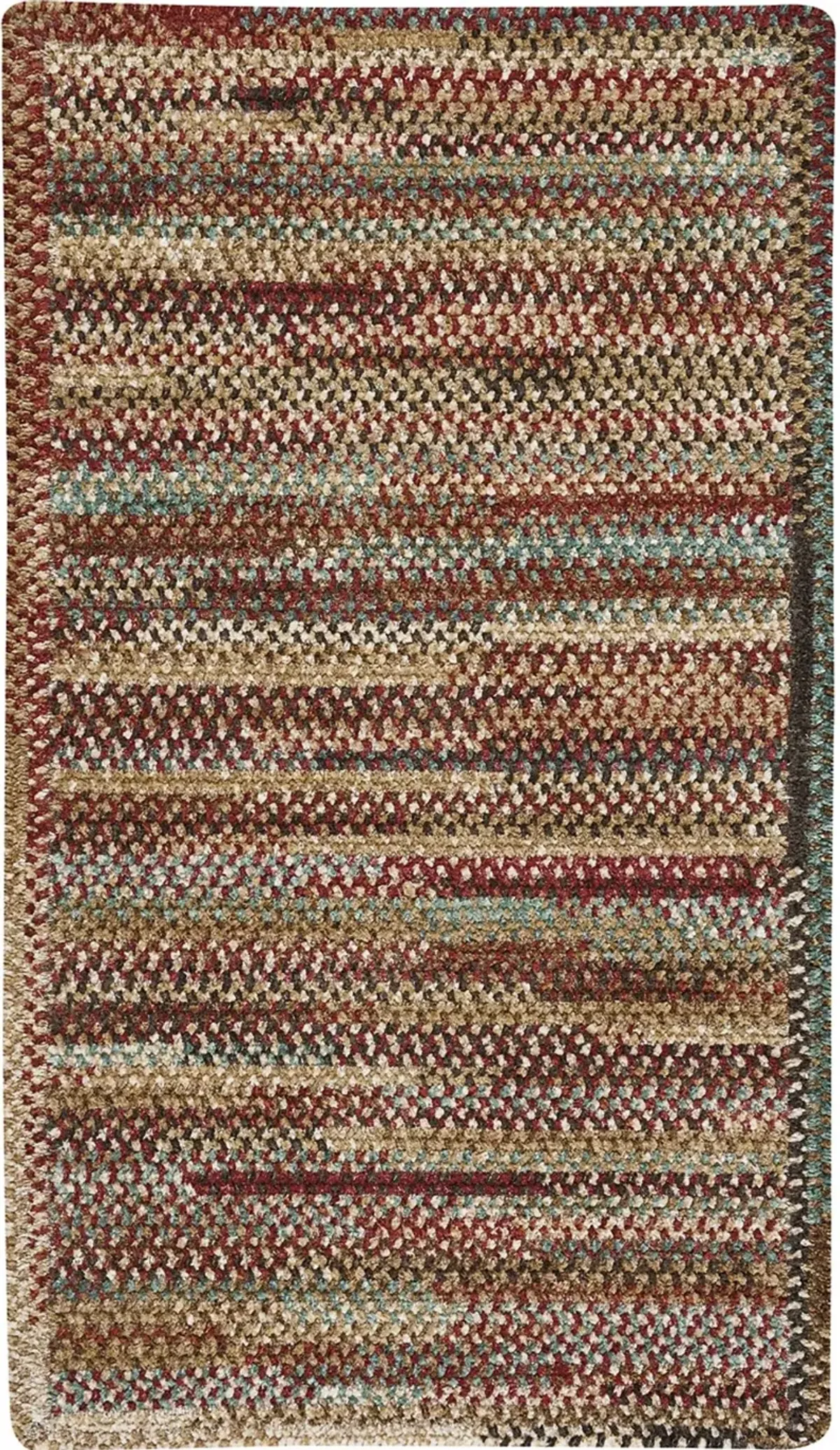 New Homestead 5 x 8 Sundried Red Area Rug