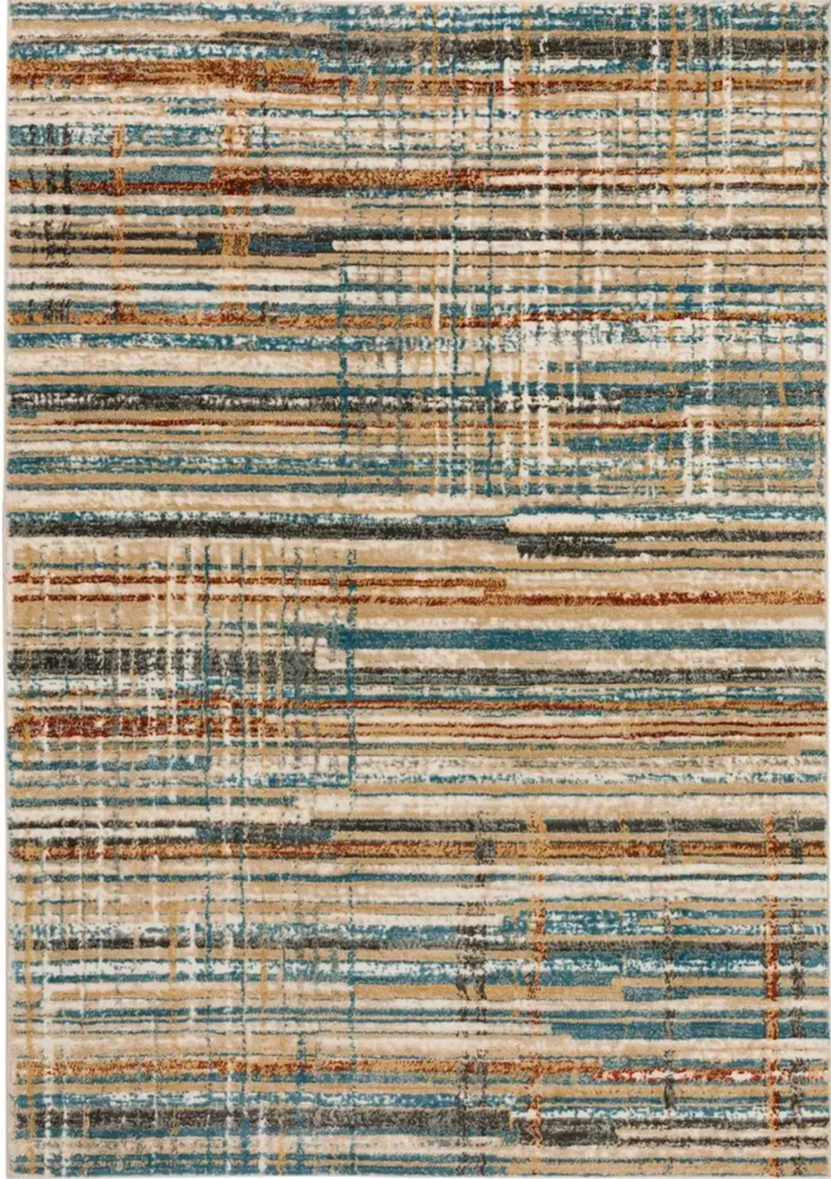 Karma 5 x 8 Transitional Multicolor Area Rug