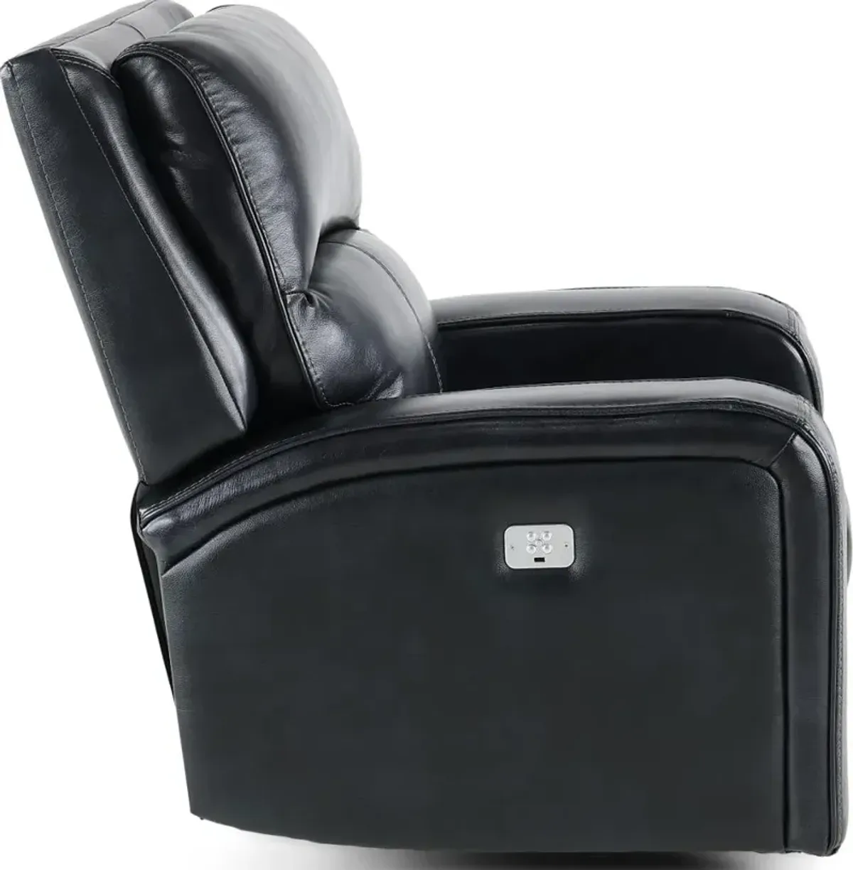 Megan Dark Blue Power Recliner