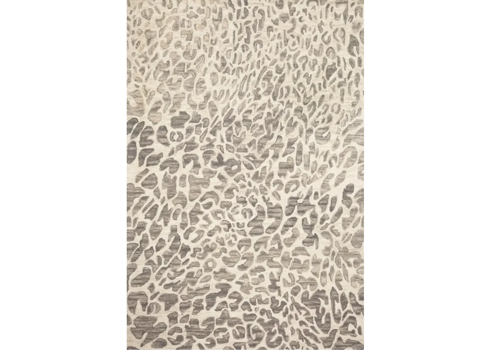 Masai 8 x 10 Safari Gray and Ivory Area Rug