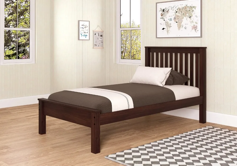 Carson Cappuccino Twin Bed