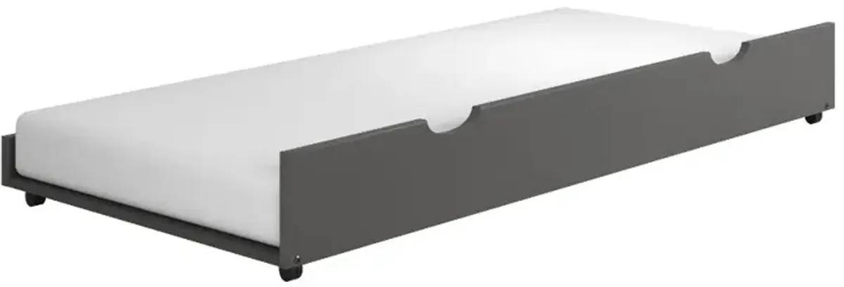 Livingston Dark Gray Twin Trundle