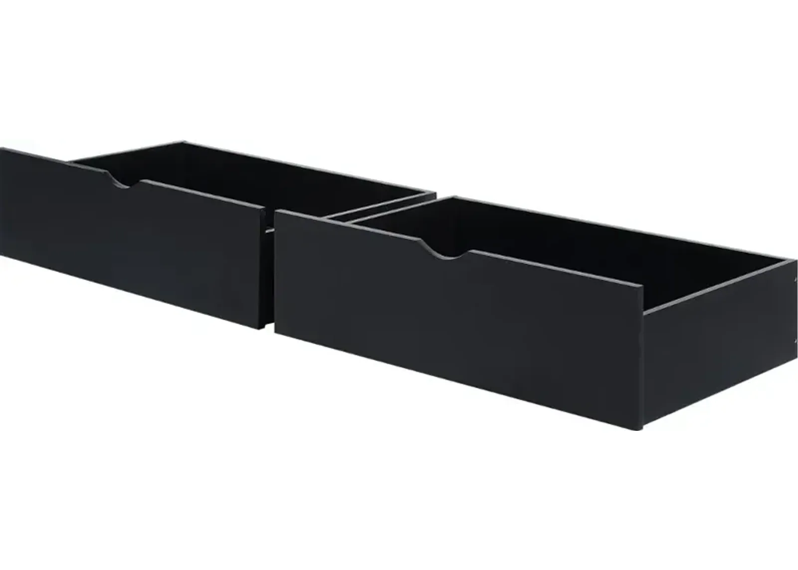 Prescott Black Underbed Drawers