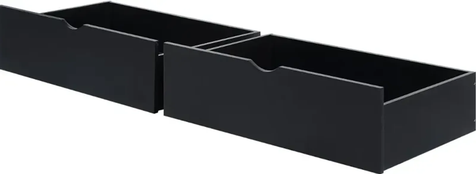 Prescott Black Underbed Drawers