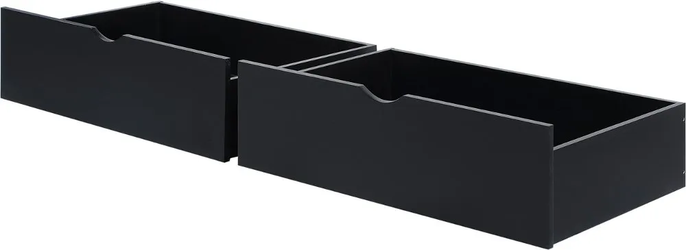 Prescott Black Underbed Drawers