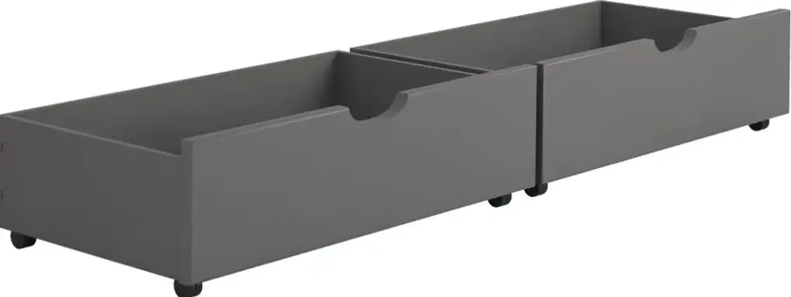 Prescott Dark Gray Underbed Drawers