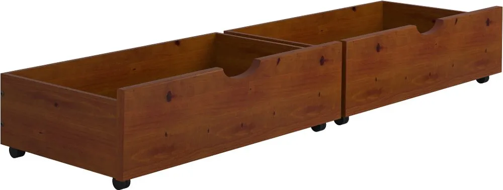 Prescott Espresso Underbed Drawers