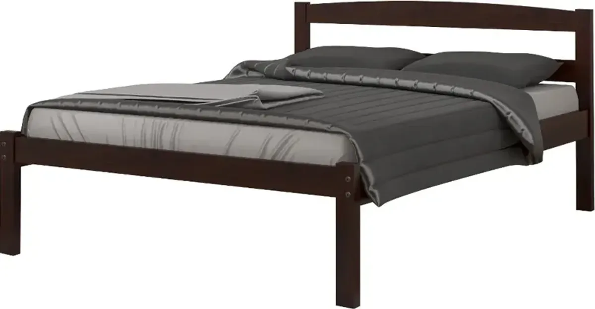 Sierra Dark Cappuccino Full Bed