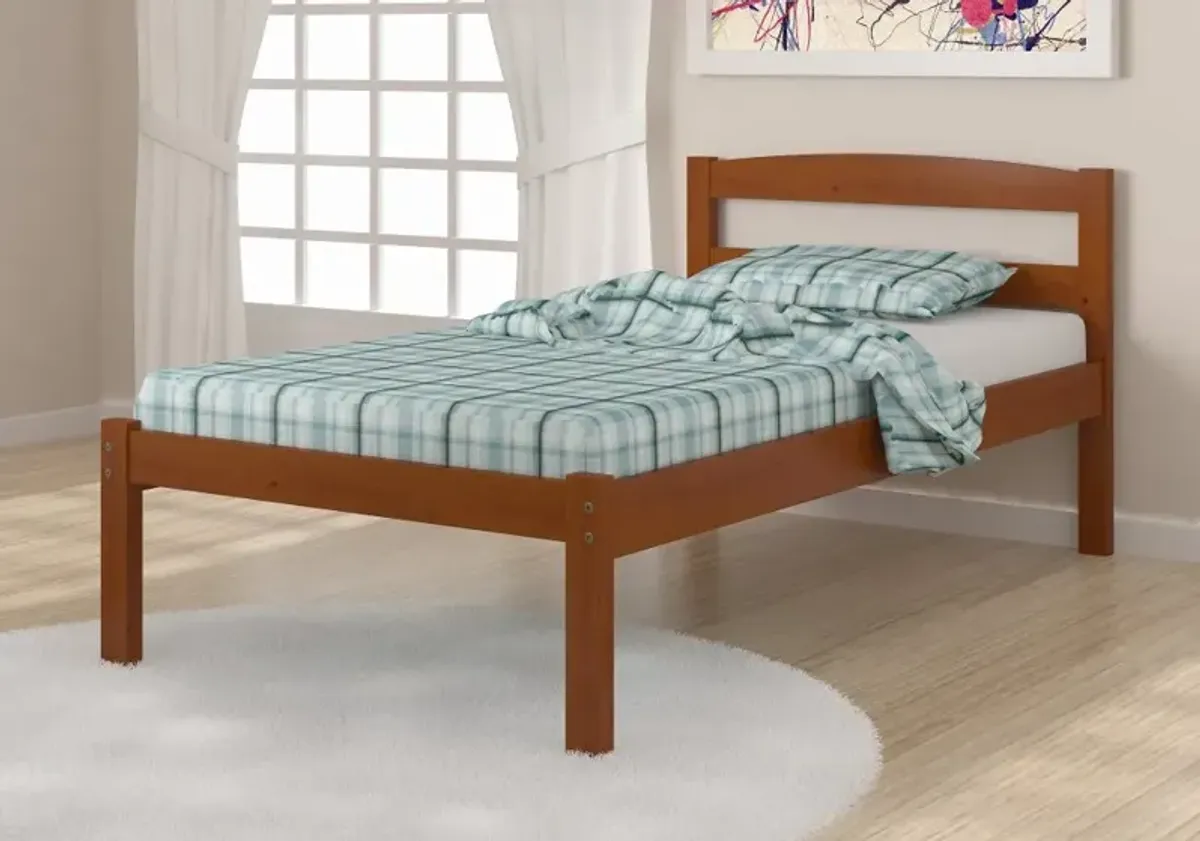 Sierra Light Espresso Twin Bed