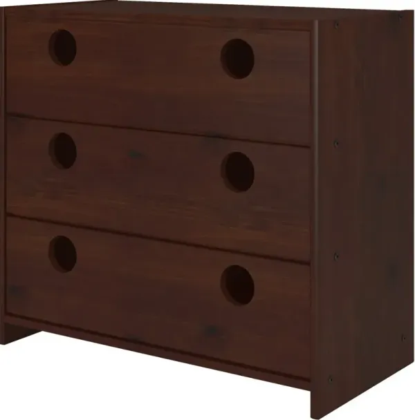 Boston Cappuccino 3-Drawer Chest