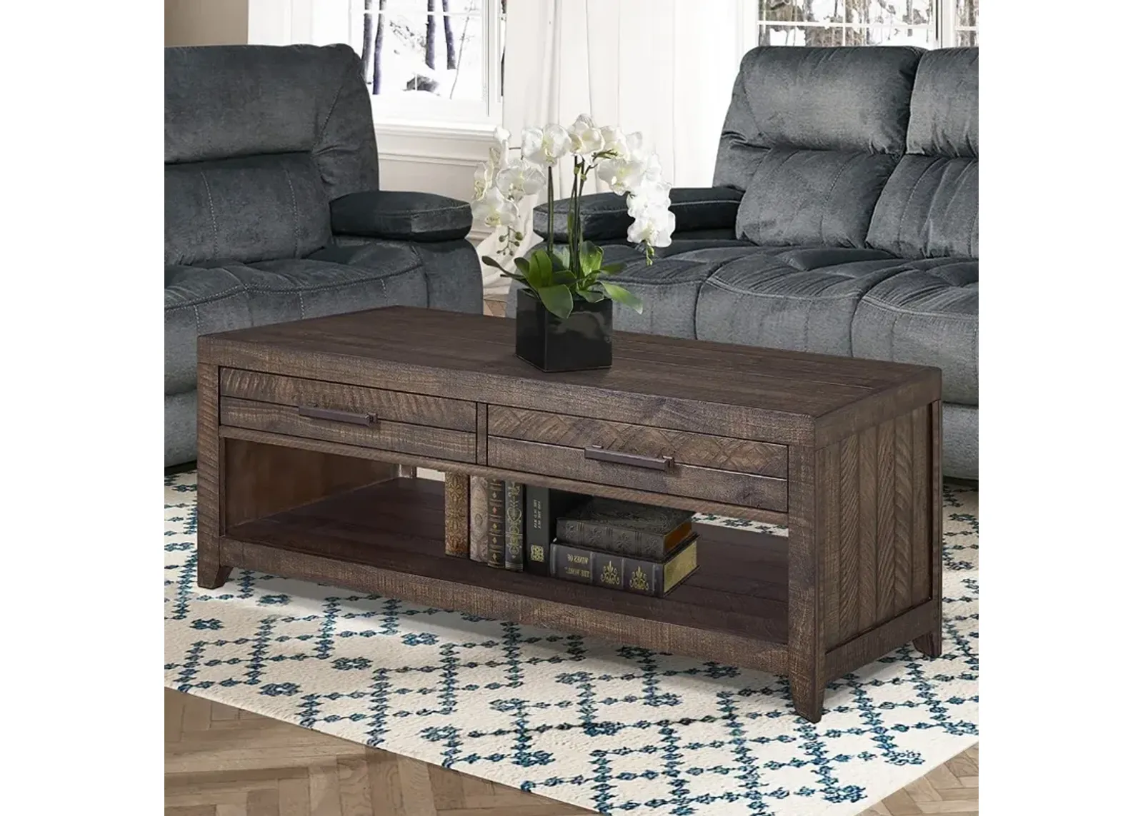 Tustin Brown Coffee Table