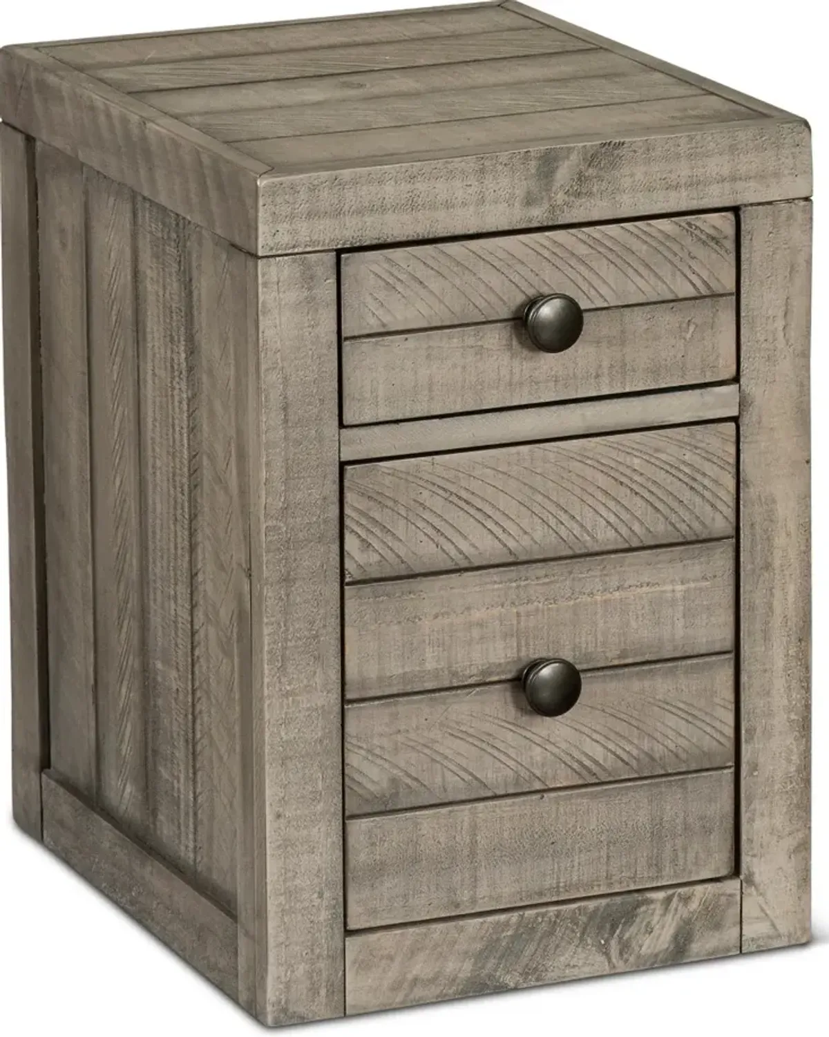 Tustin Graystone Rolling Filing Cabinet