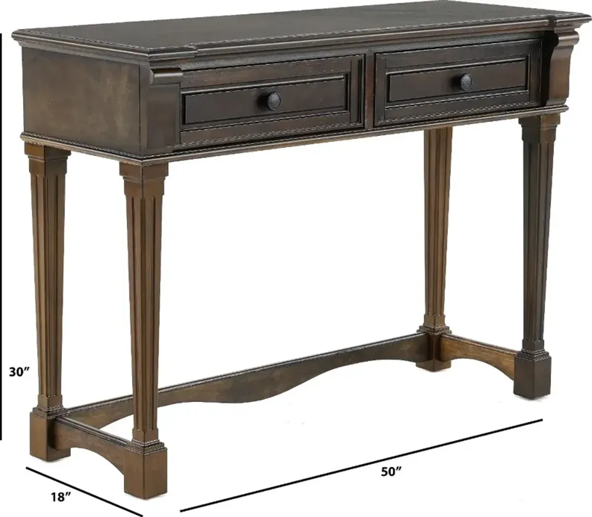 Belhamy Park Walnut Sofa Table