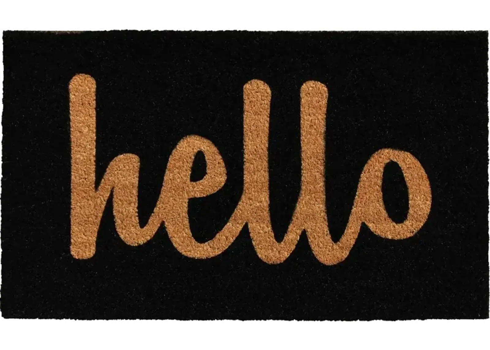 Hello Color Block Doormat