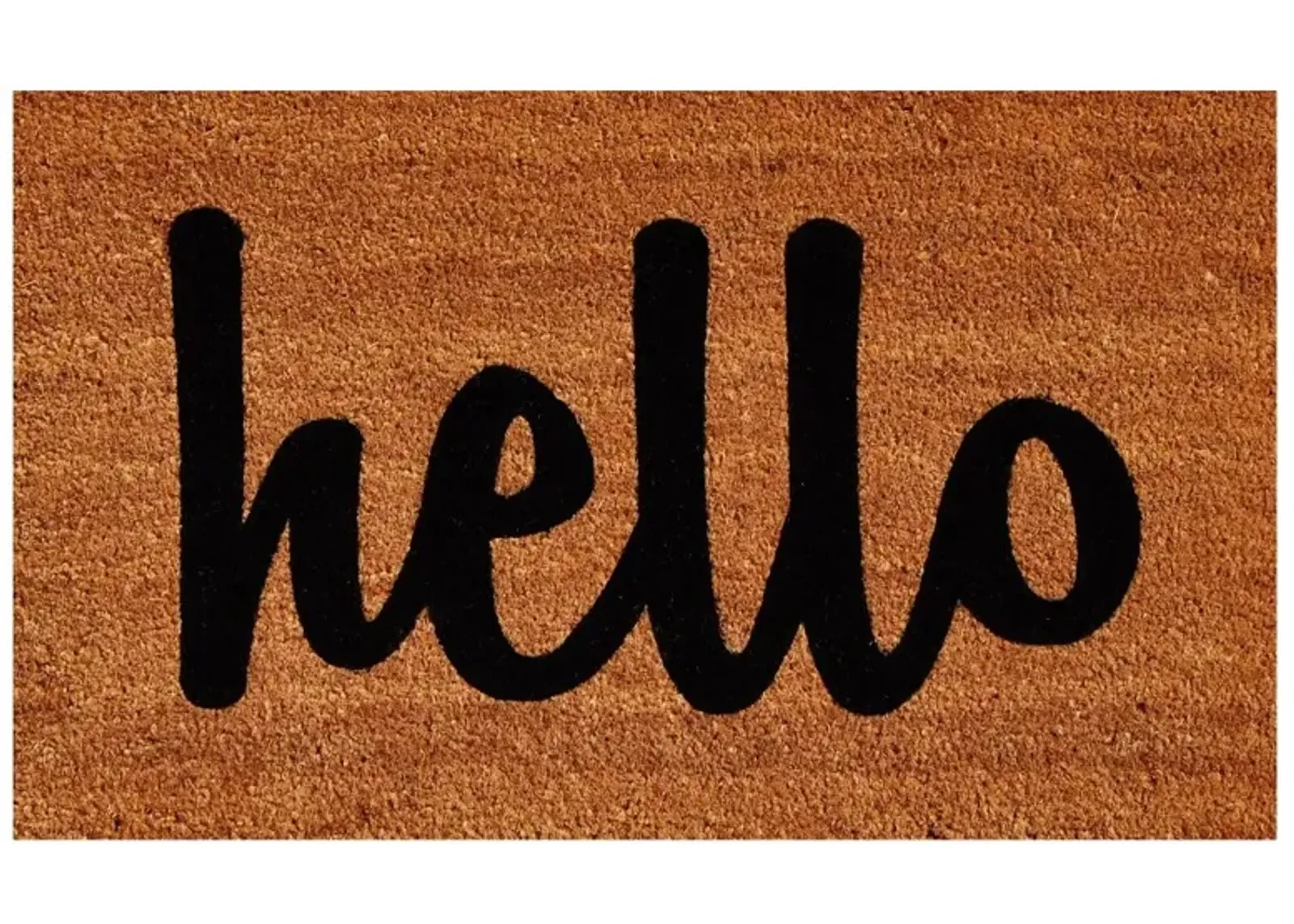 Hello Color Block Doormat