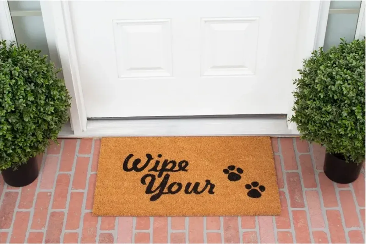 Wipe Your Paws Doormat