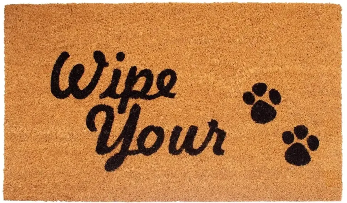 Wipe Your Paws Doormat