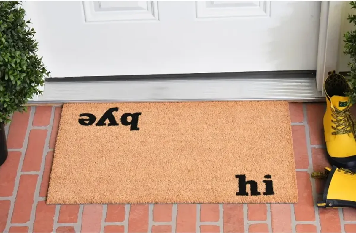 Hi, Bye Doormat