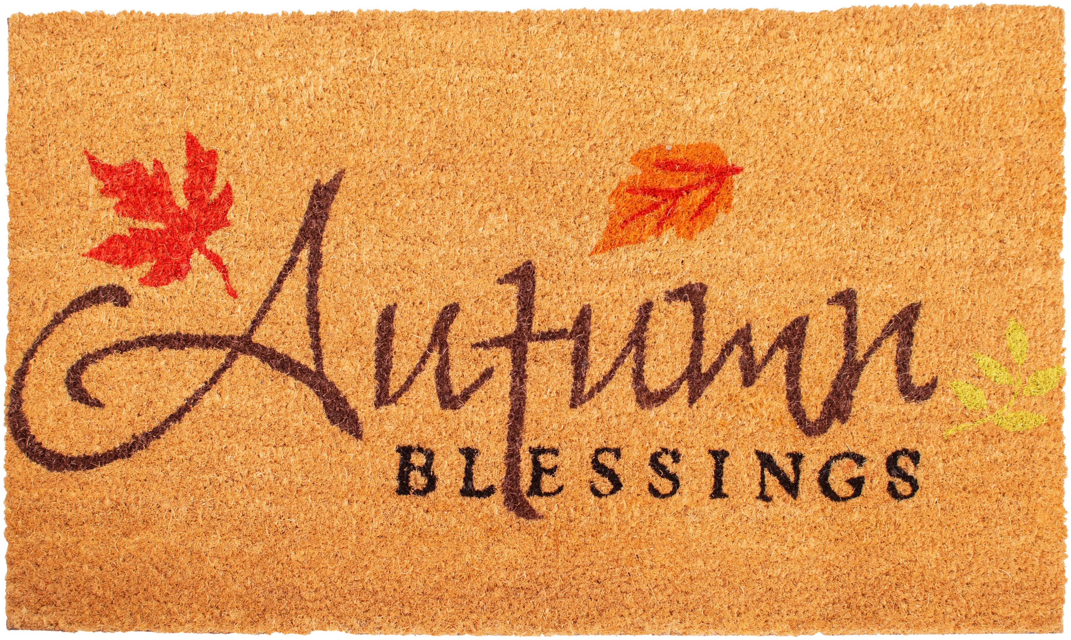 Autumn Blessings Doormat