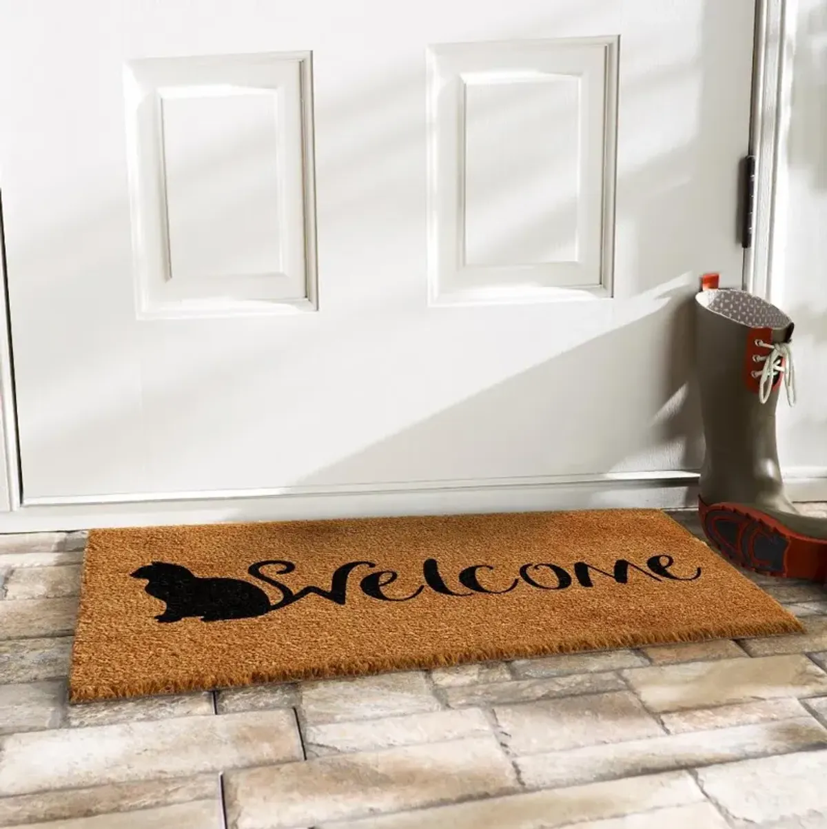 Feline Welcome Doormat