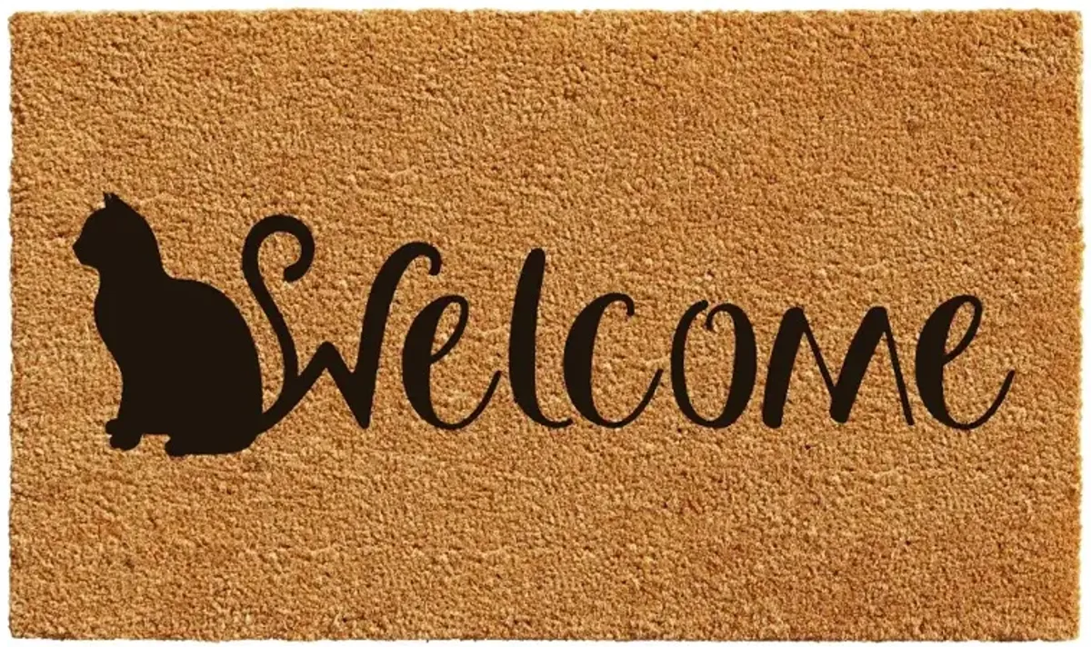 Feline Welcome Doormat