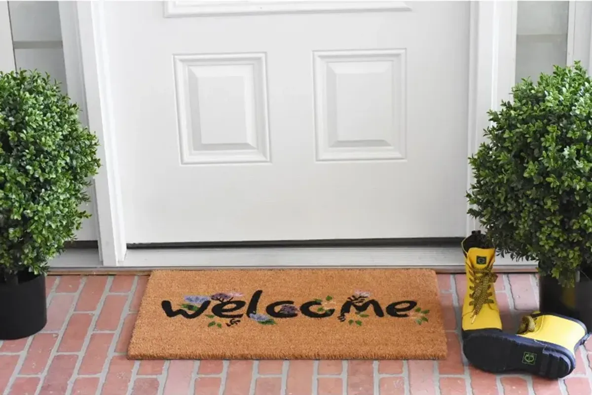 Welcome Spring Doormat