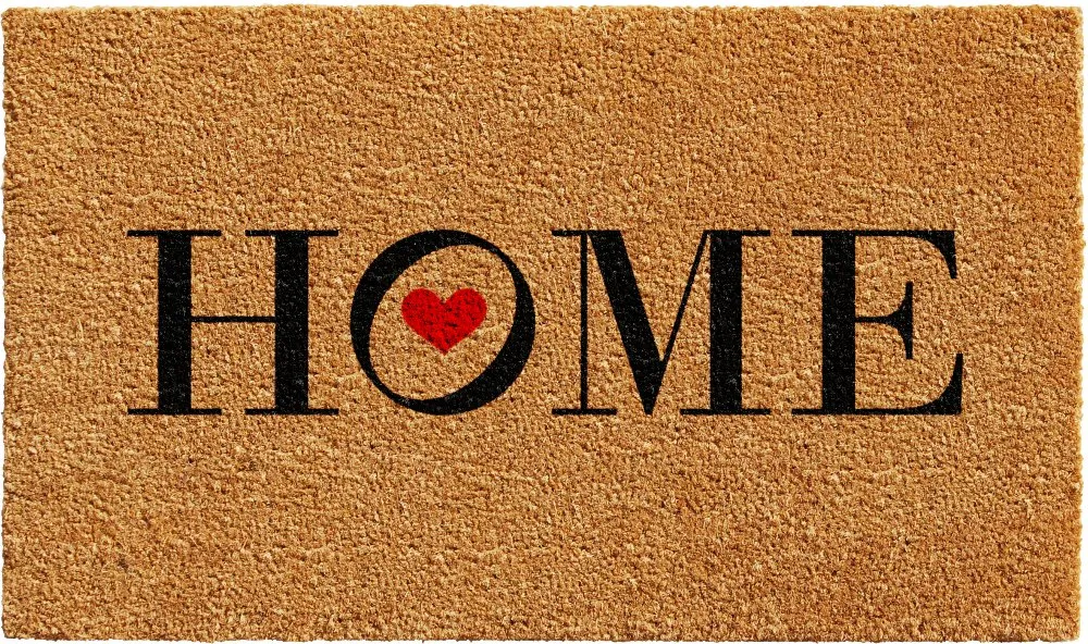 Heart Home Doormat