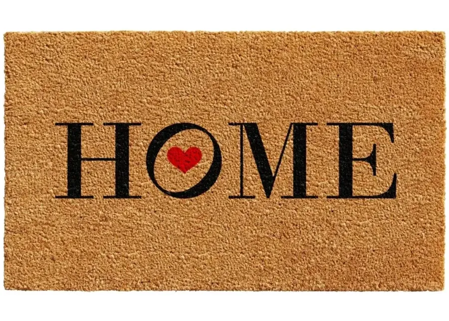 Heart Home Doormat