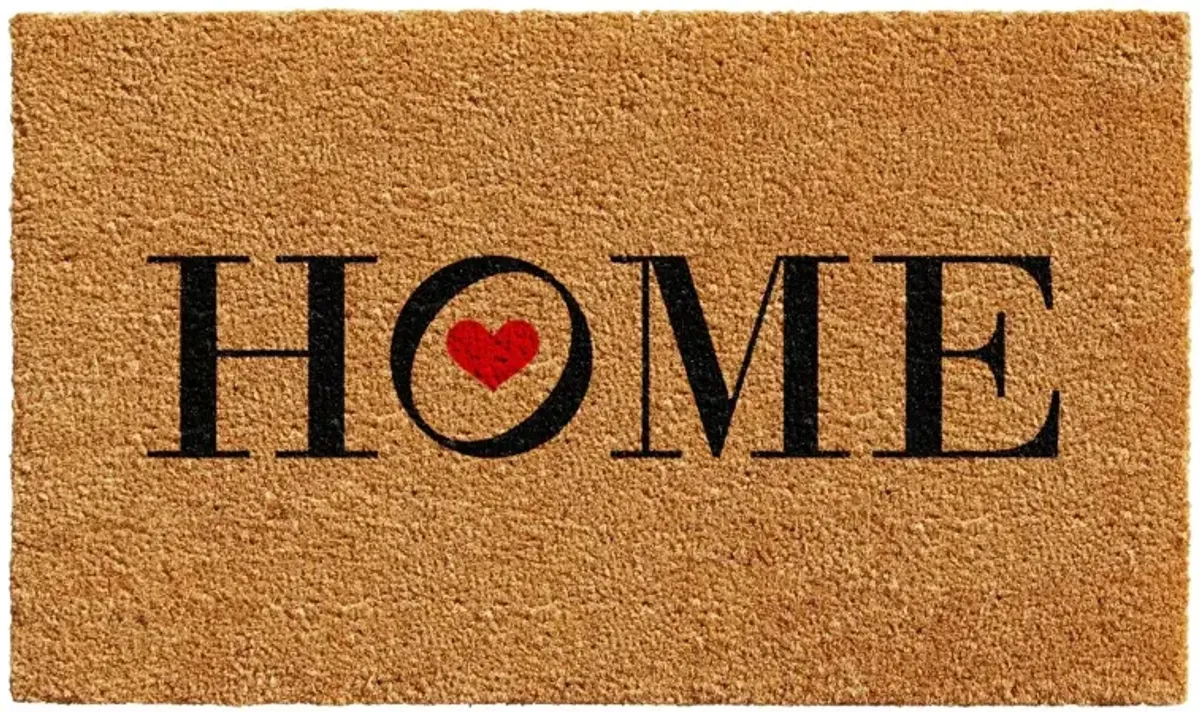 Heart Home Doormat