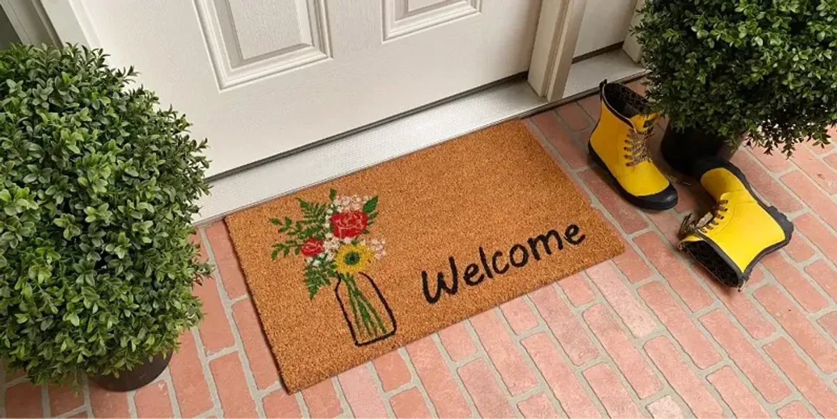 Summer Bouquet Doormat