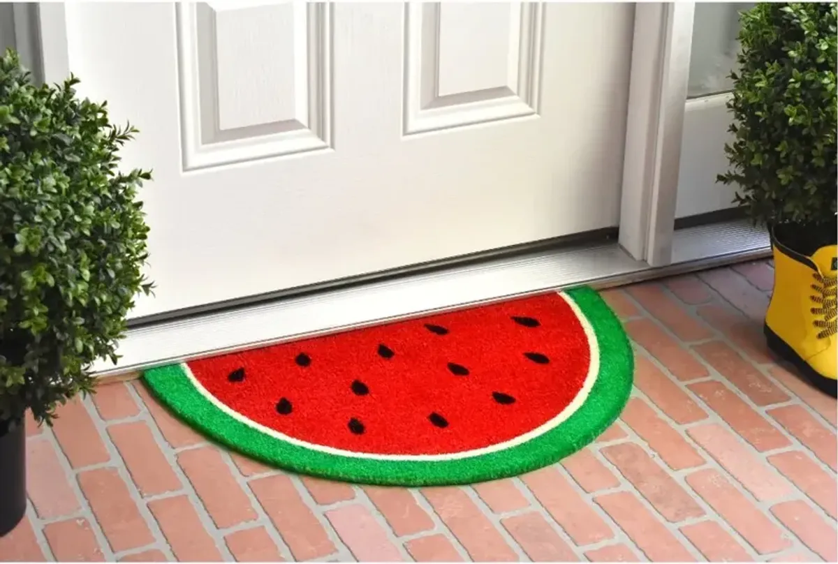 Watermelon Slice Doormat