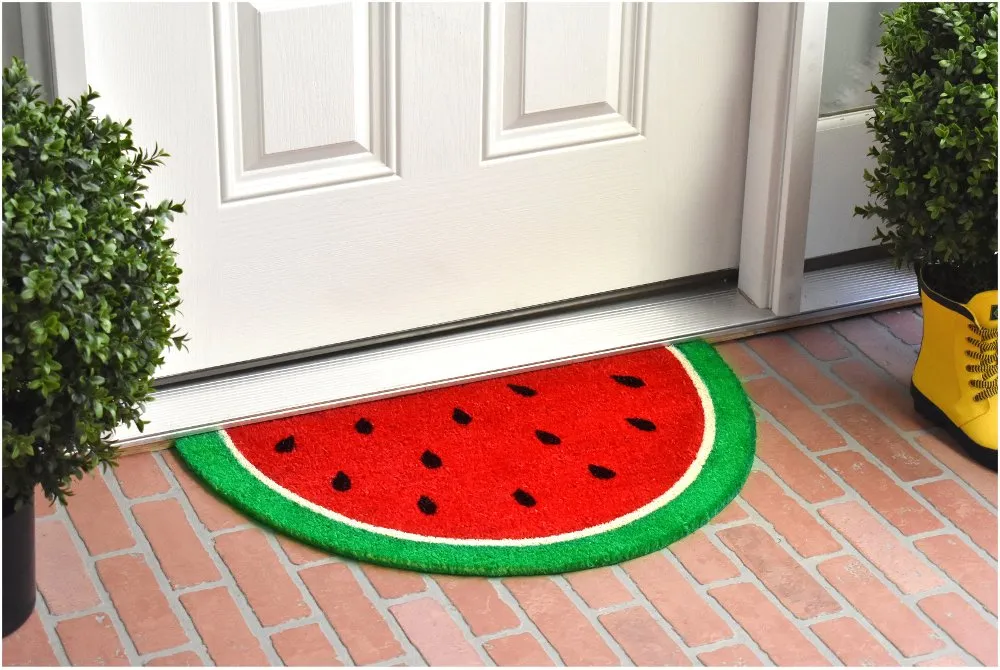 Watermelon Slice Doormat