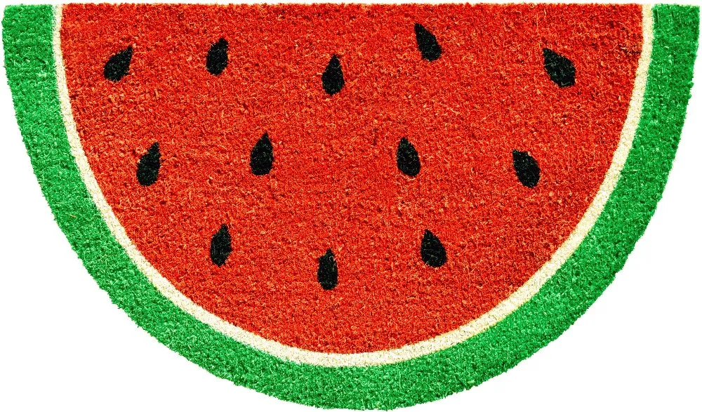 Watermelon Slice Doormat