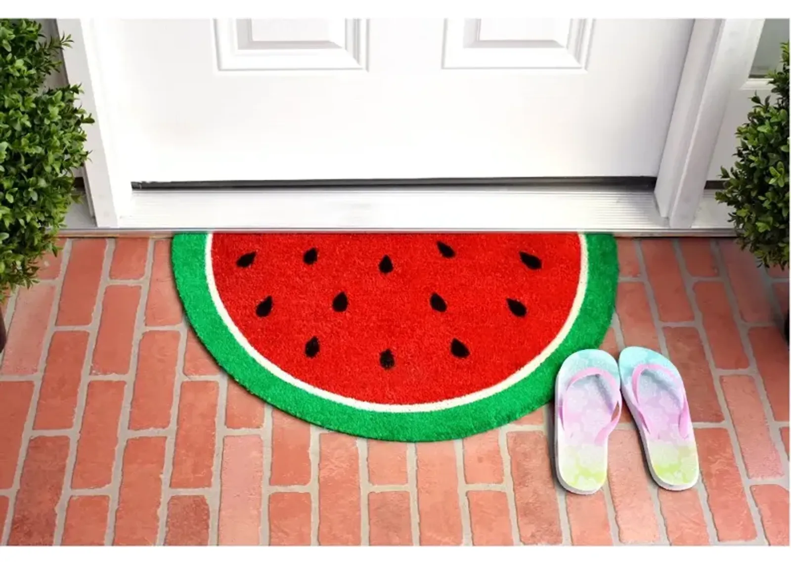 Watermelon Slice Doormat