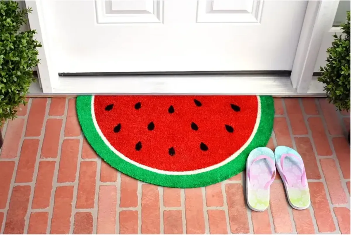 Watermelon Slice Doormat