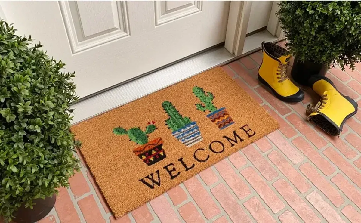 Cactus Welcome Doormat