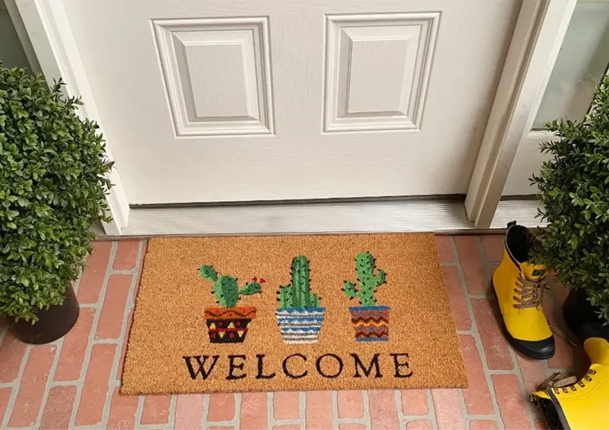 Cactus Welcome Doormat