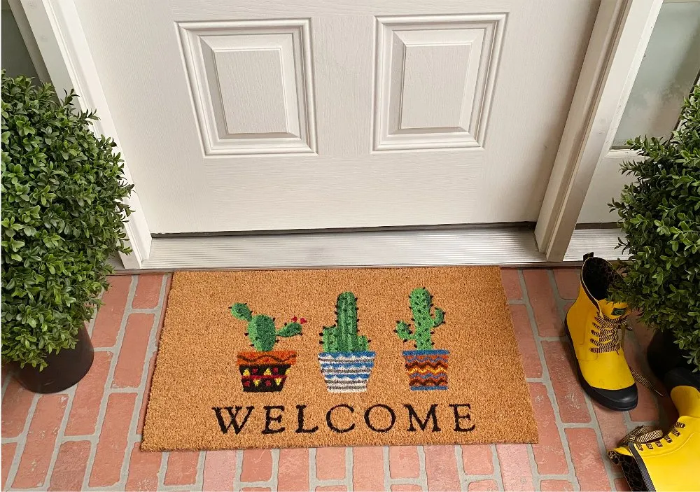 Cactus Welcome Doormat