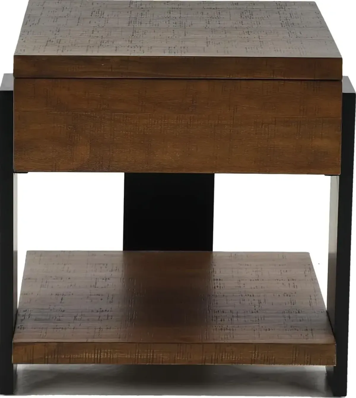 Winter Park Clay and Black End Table