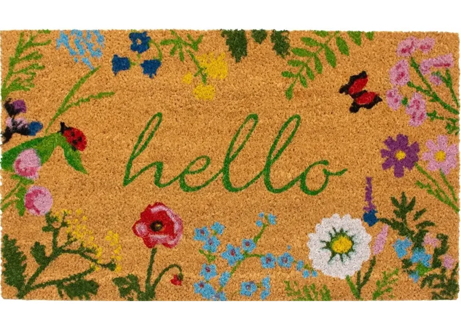 Hello Spring Doormat