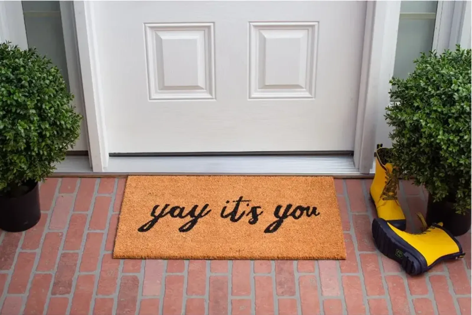 Yay It's You Doormat