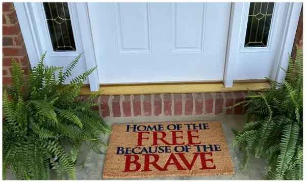 Home of the Free Doormat