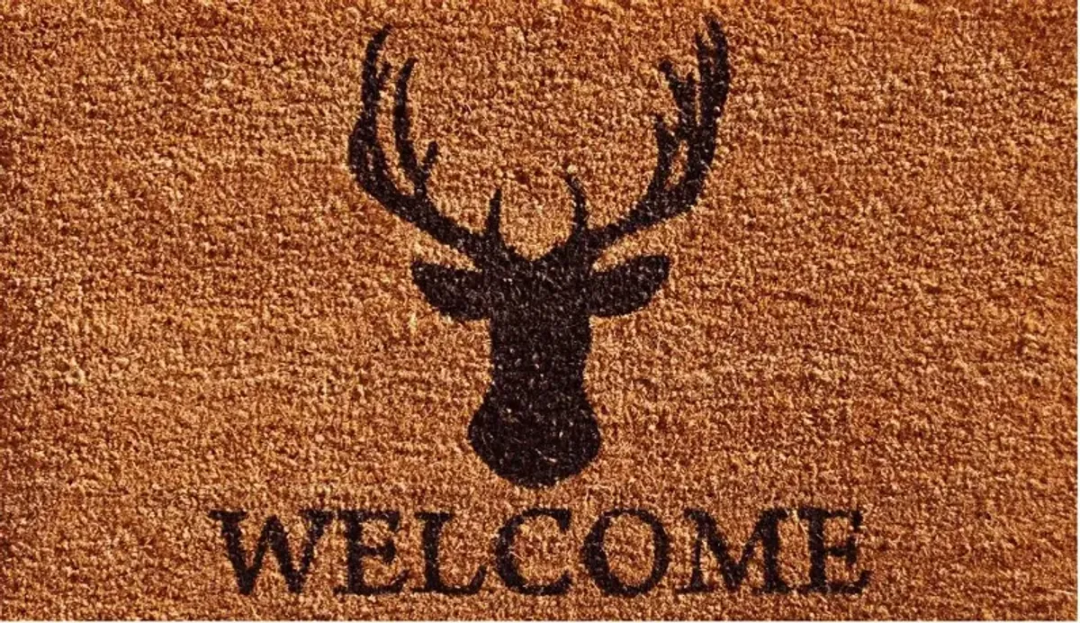 Welcome Deer Doormat