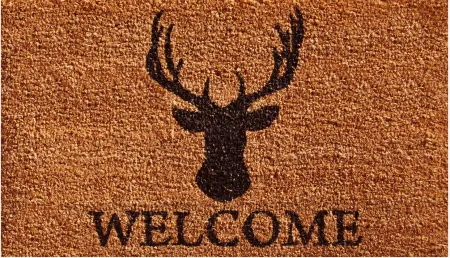 Welcome Deer Doormat