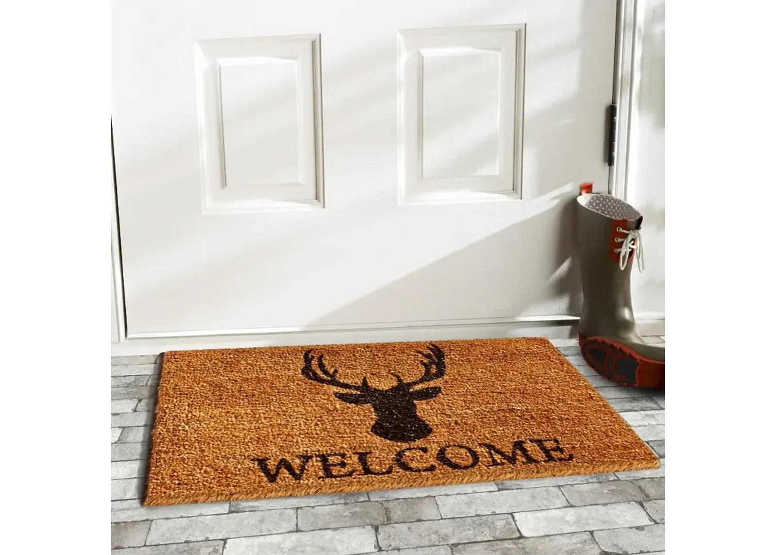 Welcome Deer Doormat