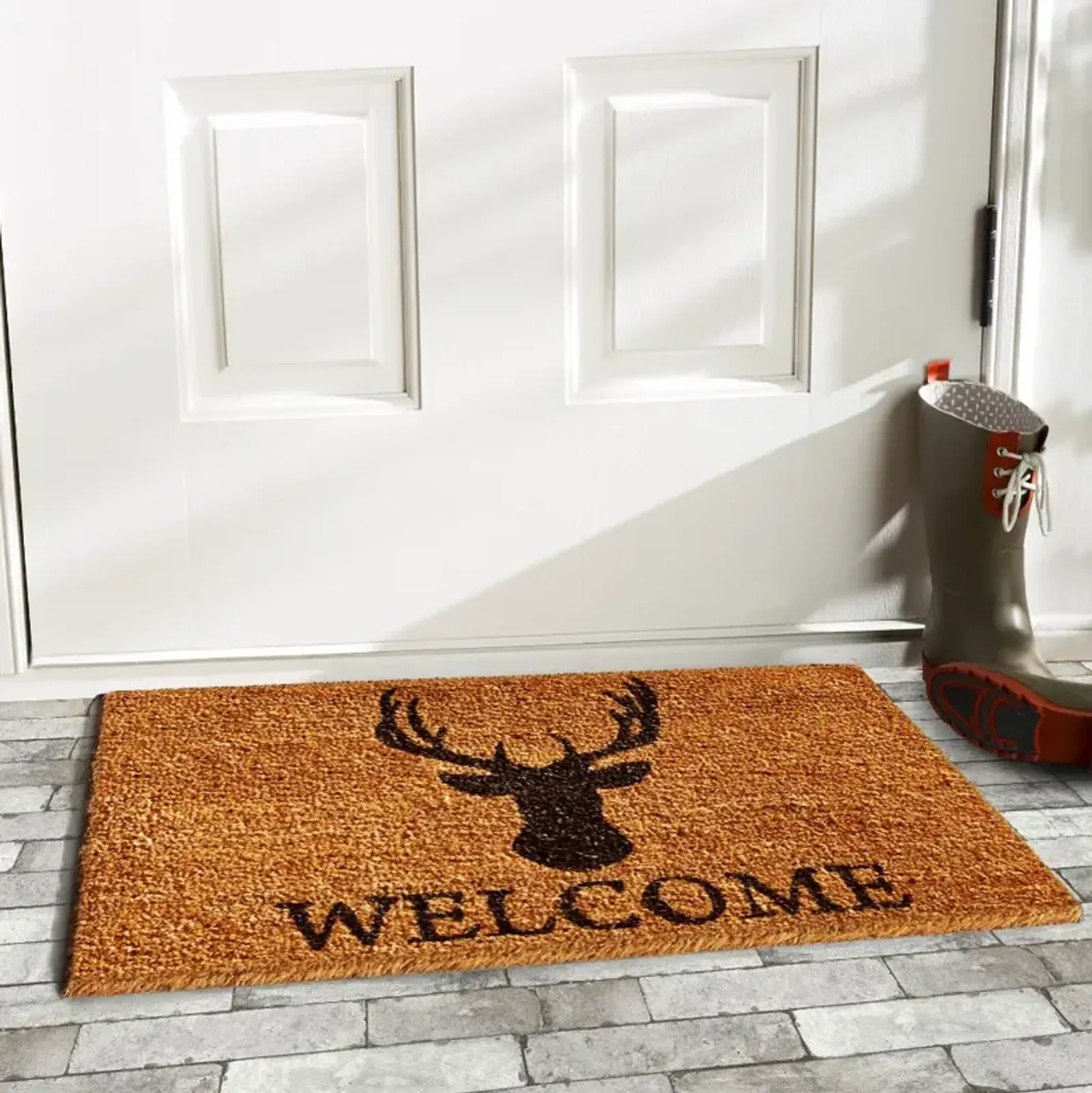 Welcome Deer Doormat